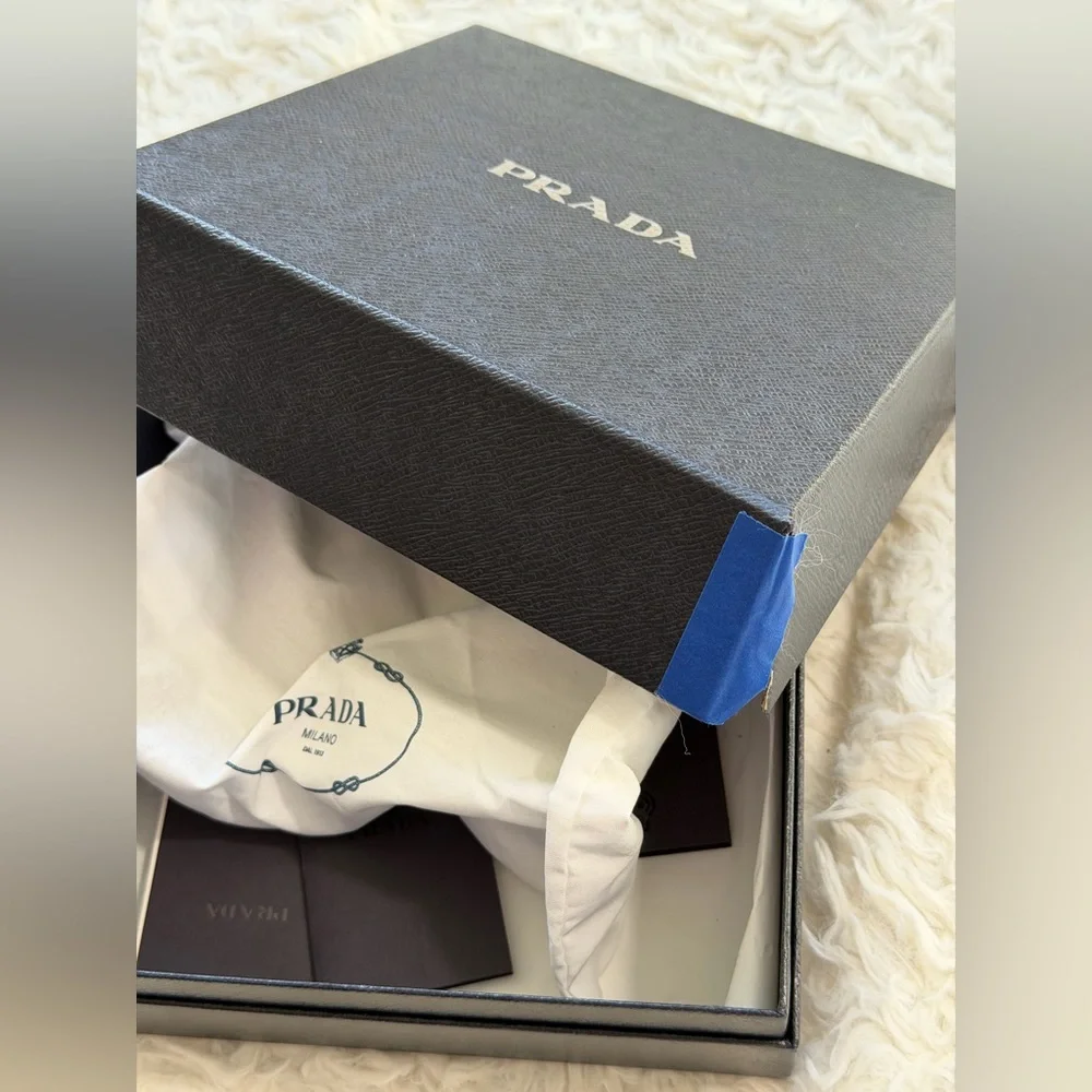 Authentic Prada White Re-Nylon Headband with full set - Picture 8 of 16